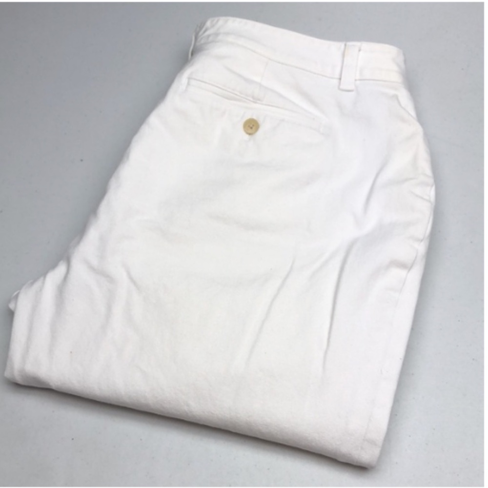 WHITE LAUREN DENIM ADELLE WIDE LEG DRESS PANTS 16/33x28 ⭐️